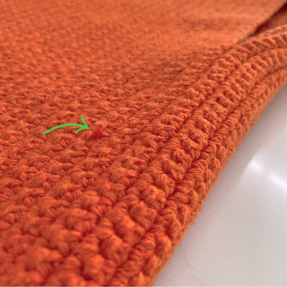 ✨𝙷𝚘𝚜𝚝 𝙿𝚒𝚌𝚔✨BAPY by A Bathing Ape Cotton Heavy Knit Blanket Vest - Picture 8 of 8